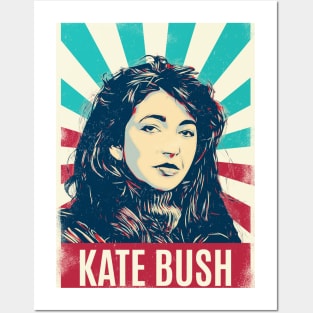 Vintage Retro Kate Bush Posters and Art